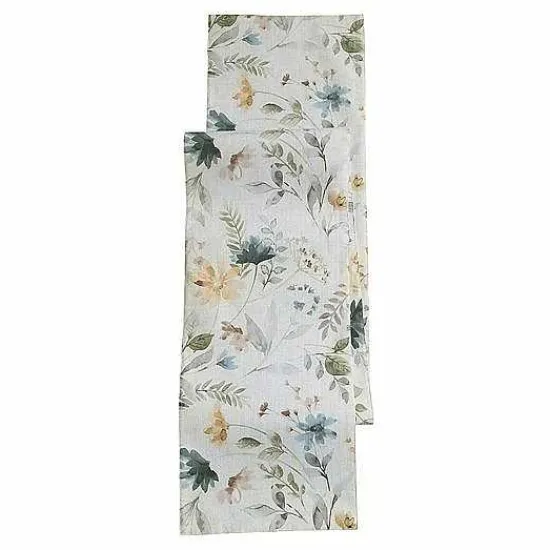 Clearance Food Network Amberly Floral Table Runner 90 Table Linens