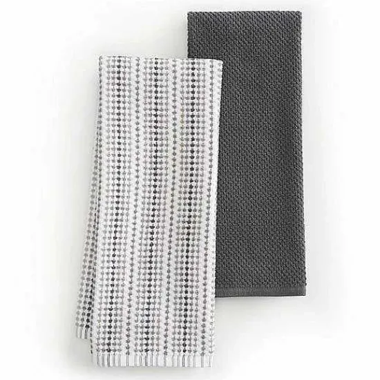 Online Food Network Awning Stripe Kitchen Towel 2-Pk. Kitchen Linens