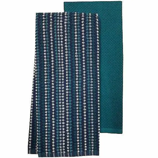 Online Food Network Awning Stripe Kitchen Towel 2-Pk. Kitchen Linens