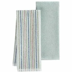 Online Food Network Awning Stripe Kitchen Towel 2-Pk. Kitchen Linens
