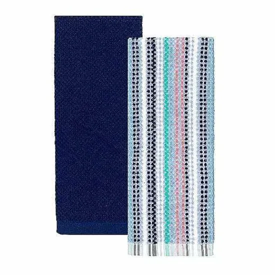 Online Food Network Awning Stripe Kitchen Towel 2-Pk. Kitchen Linens