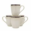 Food Network Biscotti 4-Pc. Mug Set Drinkware & Glassware