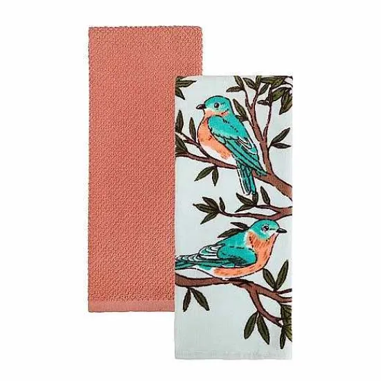 Best Food Network Blue Birds Kitchen Towel 2-Pk. Kitchen Linens