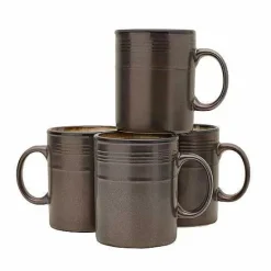 Food Network Braise 4-Pc. Mug Set Drinkware & Glassware