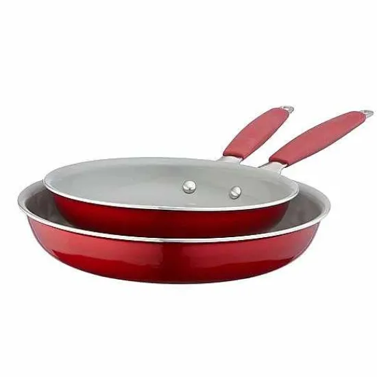 Outlet Food Network Ceramic Skillet Twin Pack Cookware & Bakeware