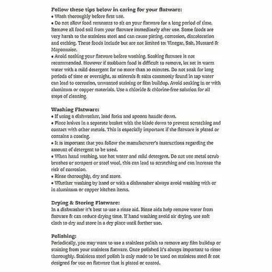 Food Network Classic Champagne 16-Pc. Flatware Set Flatware