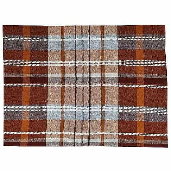 Best Food Network Fall Plaid Placemat Table Linens