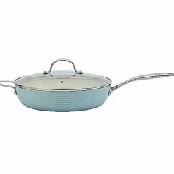 Hot Food Network Farmstead 12-In. Covered Deep Skillet Cookware & Bakeware