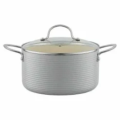 Online Food Network Farmstead 10-Pc. Nonstick Ceramic Cookware Set Cookware & Bakeware