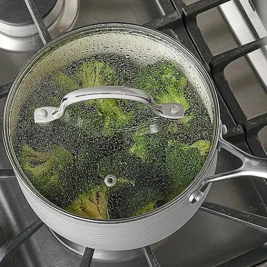 New Food Network Farmstead 14-Pc. Nonstick Ceramic Cookware Set Cookware & Bakeware