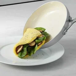 New Food Network Farmstead 14-Pc. Nonstick Ceramic Cookware Set Cookware & Bakeware