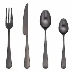 New Food Network Flat Iron 16-Pc. Flatware Set Flatware