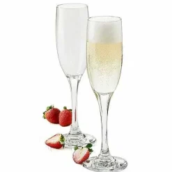 New Food Network Modesto 4-Pc. Champagne Flute Set Drinkware & Glassware