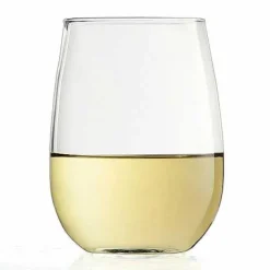 Hot Food Network Modesto 4-Pc. Stemless White Wine Glass Set Drinkware & Glassware