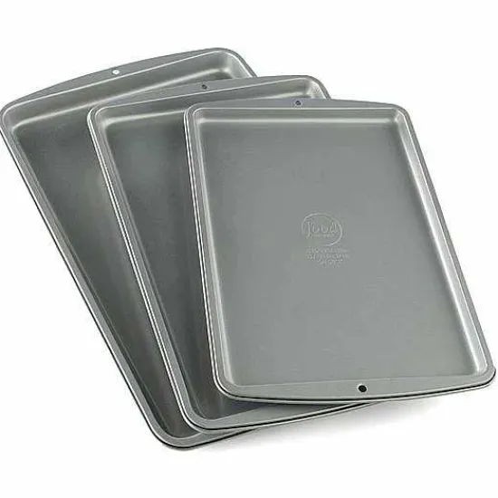 Clearance Food Network 3-Pc. Cookie Sheet Set Cookware & Bakeware