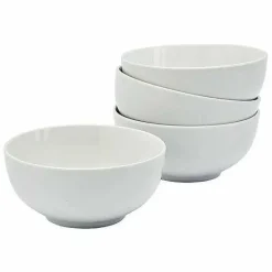 Outlet Food Network 4-Pc. Coupe Cereal Bowl Set Dinnerware & Serveware