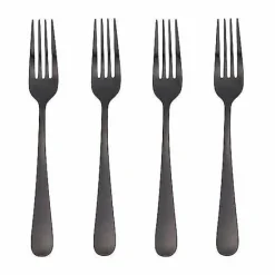 Best Food Network 4-Pc. Flat Iron Dinner Fork Set Flatware