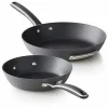 New Food Network 2-Pc. Hard-Anodized Skillet Set Cookware & Bakeware