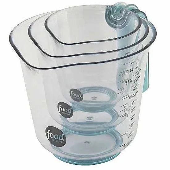 Sale Food Network 3-Pc. Measuring Jug Set Cooking Utensils & Tools