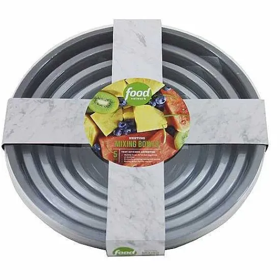 Food Network 5-Pc. Nesting Mixing Bowl Set Cooking Utensils & Tools