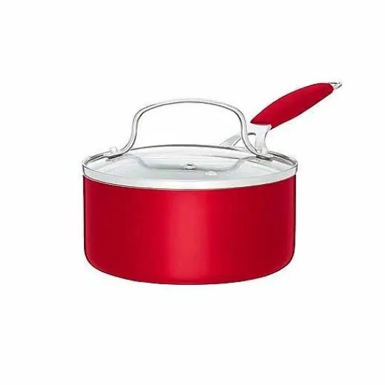 Discount Food Network 10-Pc. Nonstick Ceramic Cookware Set Cookware & Bakeware