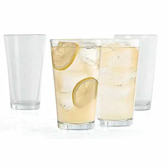 Best Food Network 4-Pc. Pub Cooler Glass Set Drinkware & Glassware