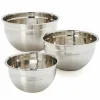 Best Food Network 3-Pc. Stainless Steel Mixing Bowl Set Cooking Utensils & Tools