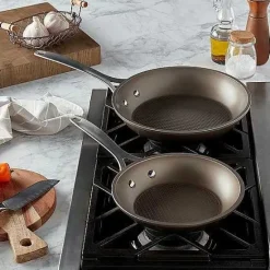 Clearance Food Network 2-Pc. Textured Nonstick Frypan Set Cookware & Bakeware