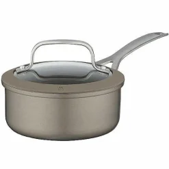 Outlet Food Network 14-Pc. Textured Titanium Nonstick Cookware Set Cookware & Bakeware