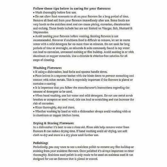 Hot Food Network 20-Piece Spearmint Flatware Set Flatware