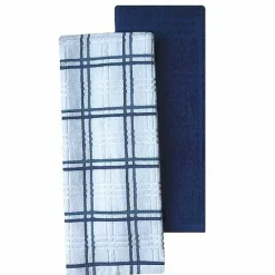 Food Network Plaid Kitchen Towel 2-Pack Kitchen Linens