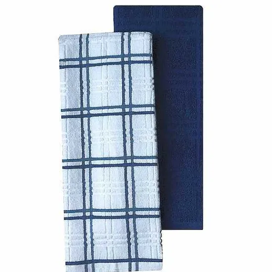 Food Network Plaid Kitchen Towel 2-Pack Kitchen Linens