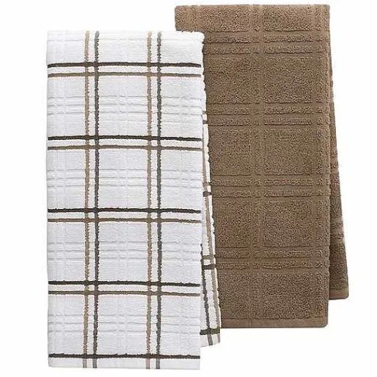 Food Network Plaid Kitchen Towel 2-Pack Kitchen Linens