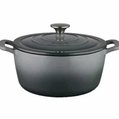 New Food Network 5-Qt. Enameled Cast-Iron Dutch Oven Cookware & Bakeware