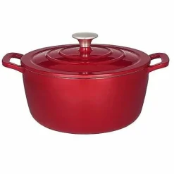 Clearance Food Network 5-Qt. Enameled Cast-Iron Dutch Oven Cookware & Bakeware