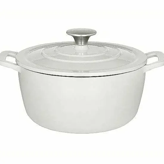New Food Network 3.5-Qt. Enameled Cast-Iron Dutch Oven Cookware & Bakeware