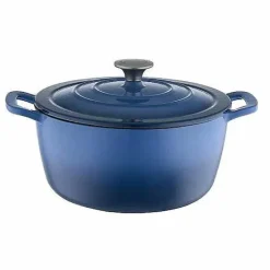 Clearance Food Network 3.5-Qt. Ombre Enameled Cast-Iron Dutch Oven Cookware & Bakeware