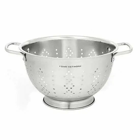Best Food Network 5-Qt. Stainless Steel Colander Cooking Utensils & Tools