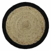 Outlet Food Network Round Jute Placemat Table Linens