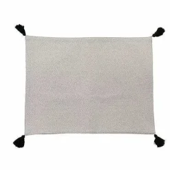 Clearance Food Network Shimmer Placemat With Tassels Table Linens