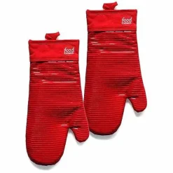 Best Food Network Silicone Oven Mitt Set Kitchen Linens