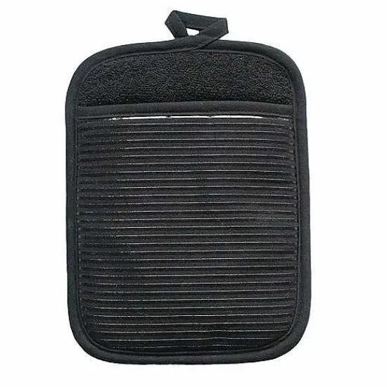 Food Network Striped Silicone Pot Holder Kitchen Linens