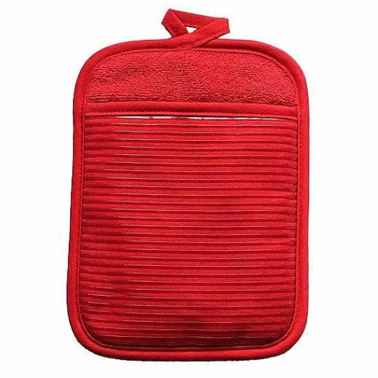 Food Network Striped Silicone Pot Holder Kitchen Linens