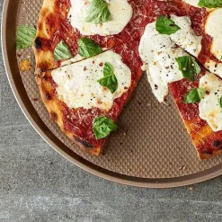 Best Food Network Textured Performance Series 14.5-In. Nonstick Pizza Pan Cookware & Bakeware