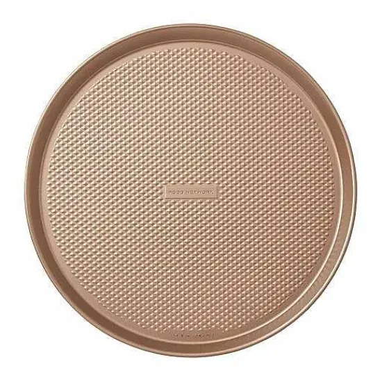 Best Food Network Textured Performance Series 14.5-In. Nonstick Pizza Pan Cookware & Bakeware
